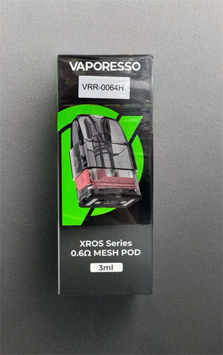 Картриджи для Vaporesso Xros 1 / 2 / mini / Nano/ 3 / 3 mini / 3 pro / cube / 4 / 4 mini 0,6 Ом, 3 мл, 4 шт. 4523 - фото 14562