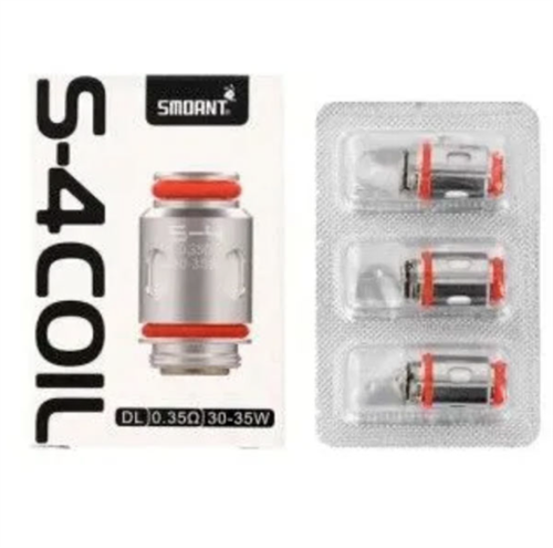 Испарители Smoant S-4 DL coil 0.35 Ом 3 шт 2747 - фото 15889