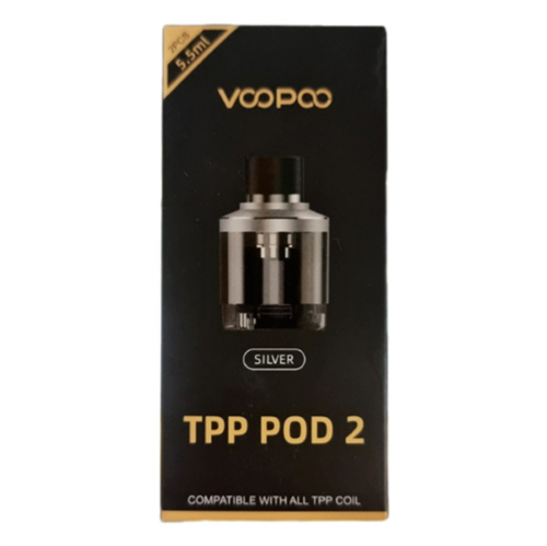 Картриджи Voopoo TPP Pod 2 (5.5мл, Black) 2 шт 4973 - фото 15925