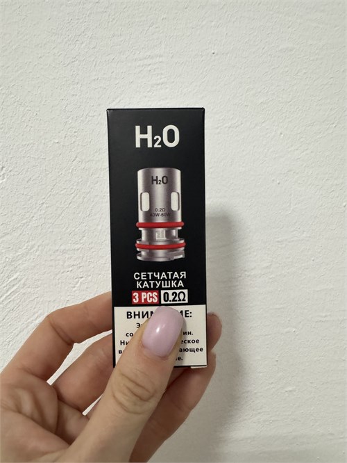 Испарители сетчатый для электронного кальяна H2O EShisha 0.2 Ом 3 шт 5033 - фото 16088