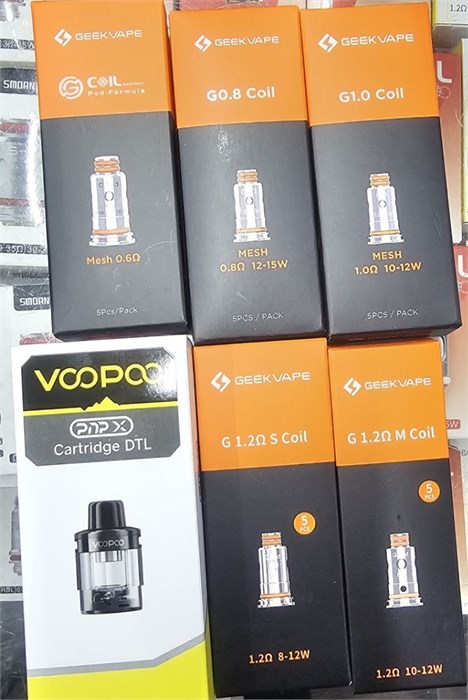 Испарители Geek Vape Coil G 0.6 Ом Mesh 5 шт 5054 - фото 16154