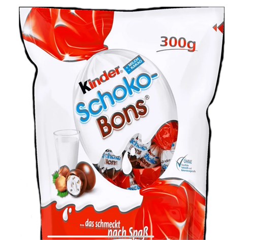 Kinder Шоко бонс конфеты 300гр 5166 - фото 16415