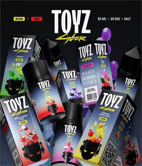 Жидкость Toyz Cyber 20 мг 5489 - фото 17281