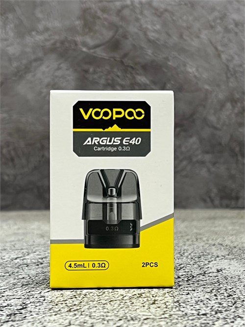 Картриджи VooPoo Argus E40 Pod 4.5ml 0.6ohm (2 шт.) 5554 - фото 17432