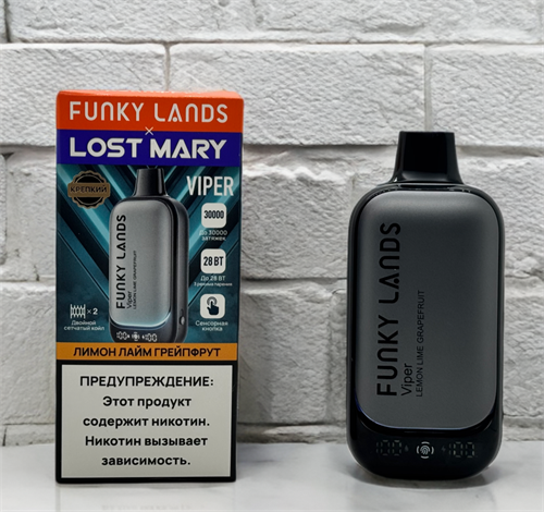 Funky Lands & Lost Mary Viper 30000 - 30000 затяжек 5710 - фото 17873