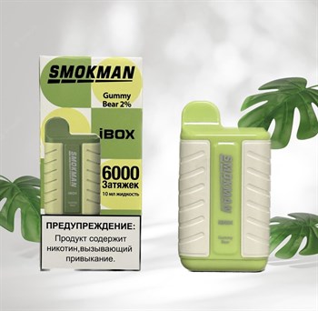 Smokman ibox 6000 - 6000 затяжек 3564