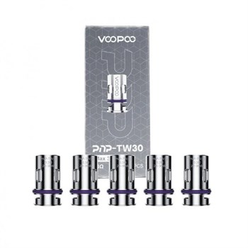 Испарители Voopoo PnP-TW30 0.3ohm Max 55W для Drag E60 / H80S / X, Argus pro и др. девайсов (5шт. без жидкости) - копия 4263