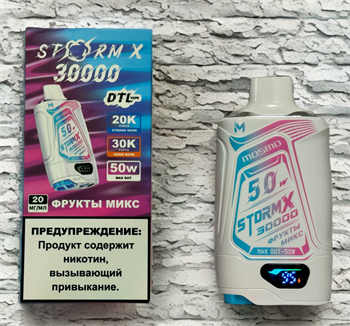 Mosmo Storm X DTL 30000 - 30000 затяжек 4628