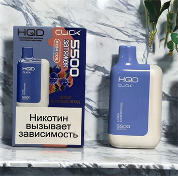 Картриджи для HQD Click 5500 - 5500 затяжек 3538