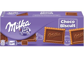 Печенье Milka choco biscuit, 150 г, шоколад, молоко 4733