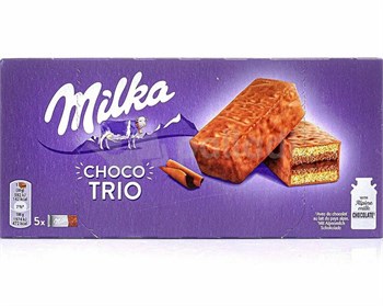 Шоколадный бисквит Milka Choco Trio (Германия), 150 г 4738