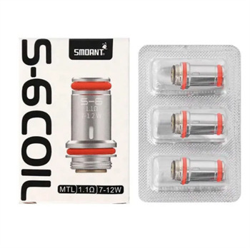 Испарители Smoant S-6 MTL coil 1.1 Ом 2748