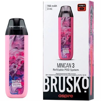 BRUSKO MINICAN 3, 700 mAh 3678