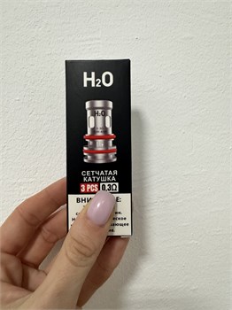 Испарители сетчатый для электронного кальяна H2O EShisha 0.3 Ом 3 шт 5032