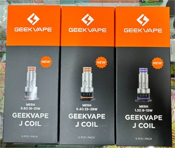 Испарители Geek Vape Coil J 0.4 Ом 23-28 W 5 шт 5063