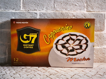 Растворимый кофе G7 Cappuccino Mocha Вьетнам 12 стиков по 18 гр 5125