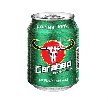 Энергетический напиток Carabao 0,25 литра, без газа, ж/б 18+ 5138