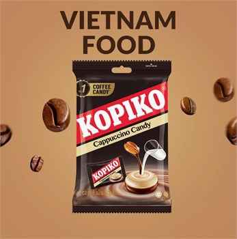 Кофейные леденцы Coffee Candy,пакет 108 г 5272