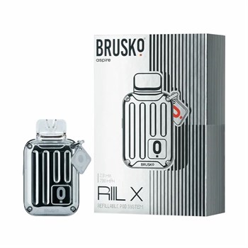 Brusko Riil X, 700 mAh серебристый 2730