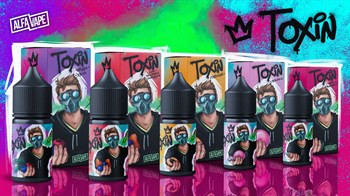 Жидкость Toxin от Alfa Vape 30 мл 20 мг hard 3079